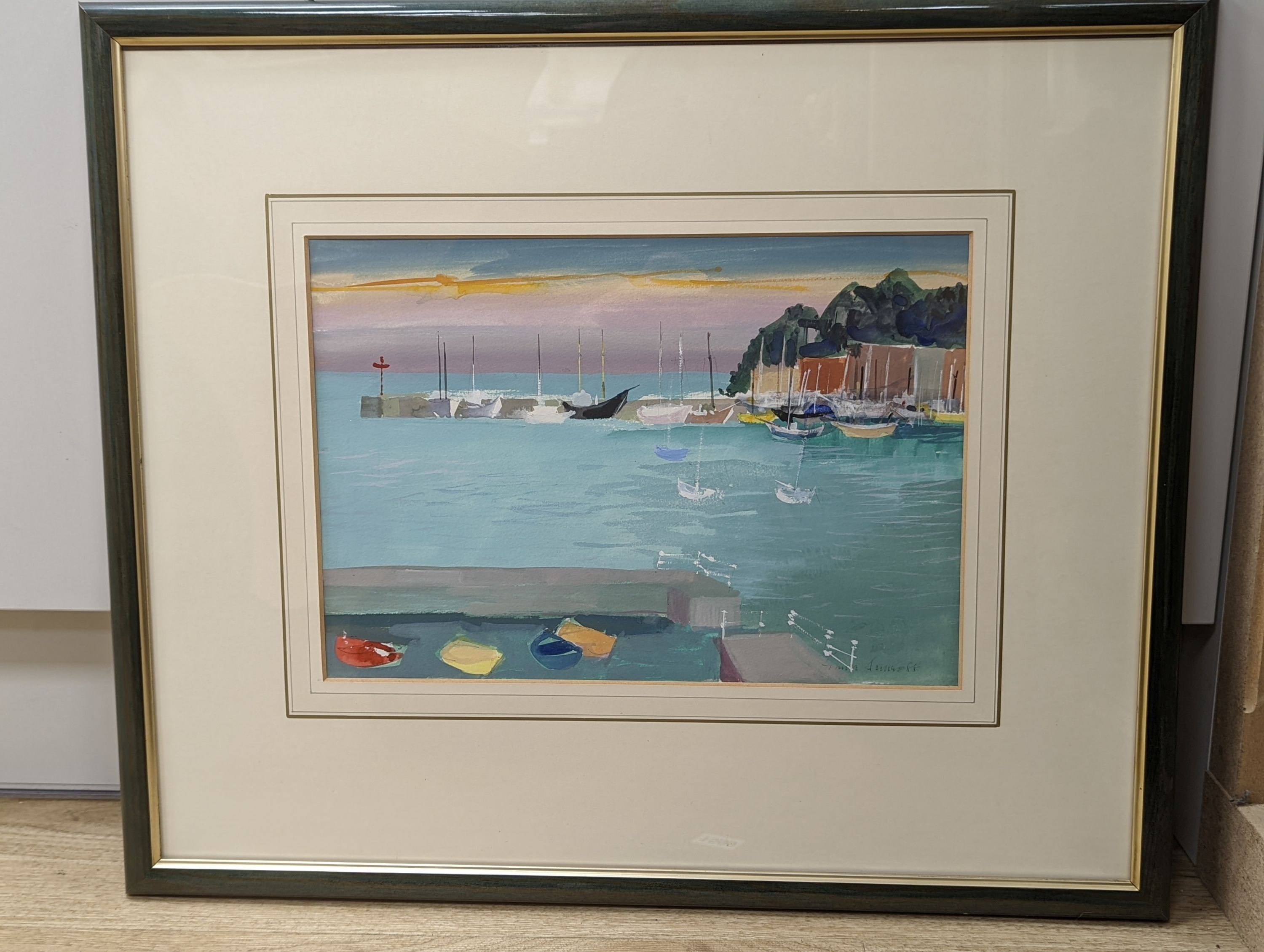 Frank Archer, RWS.RE.ARCA (1912-1995), watercolour with gouache, 